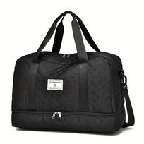 Luxury Large Capacity Duffel Bag Versatile Shoulder & Crossbody Tote With Dry Wet Separation Pockets And Dual Side Pockets For Travel & Gym balta