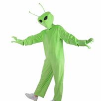 Vaikams Ateivio Kostiumas Vienas gabalas Žalias Juokingas Kostiumas Suaugusiems Helovino Kostiumas Et Ateivis adult l (170-180cm) green
