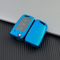 Compatible Key Bag for Volkswagen: Tiguan, Lavida, Lingdu, Golf, Touran, Touareg, T-Roc, Tayron gray