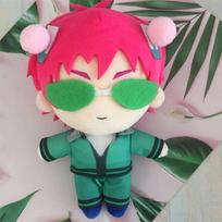 20cm Saiki K. katastrofiško gyvenimo Cosplay lėlė pliušinė įdaryta pagalvė pagalvėlė žaislas berniukams ir mergaitėms Kalėdinė dovana red