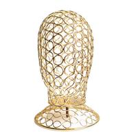 Decorative Mannequin Head Wig Stand Jewelry Display Tool Iron Texture for Enhancing Home Decorating and Retail Displays auksas