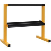Dumbbell Rack Stand, 2-Tier Weight Storage Organiser, Stable Dumbbell Holder for Home Gym, 270kg Capacity 92.5 x 50.5 x 80.5 cm