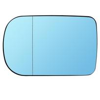 For BMW 7 Series E38 5 E39 1995 - 2003 Left Right Door Side Wing Mirror Glass Heated Blue Rear View Rearview Convex Left blue