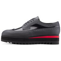 Onitsuka Tiger Brogue Comfortable Minimalist Casual Shoes Women Shoes Black 1182A304-005 37 gray