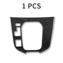 Carbon Fiber Automobile Gear Panel Decoration Sticker For Mazda CX-9 2016 2017 2018   Car Styling Interior Left Hand Drive gray