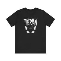 Cat Therian Gear Shirt Therian Clothes Therian Gift Therian Stuff Feline Therian L white