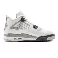 Jordan Air Jordan 4 Mid top Basketball Shoes White Black Unisex IB4171-100 36 white