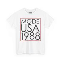DEPECHE MODE USA 1988 Tee | Retro Typography T-Shirt and kids tshirt XL black