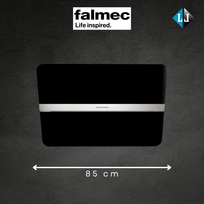 Garų surinkėjas Falmec FLIPPER 85 cm Satin Black - NEMOKAMAS PRISTATYMAS
