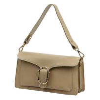 Luka 26-126 DOLLARO taupe odinė rankinė