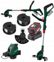 Akumuliatorinė žoliapjovė Parkside PRTA 20-Li D3, 2 × 5 m valo ritės, 20 V