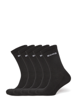 Björn Borg - Essential Crew Sock 5P - Sportinės kojinės - Juoda