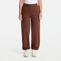 Urban Classics Fluffy Sweatpants Chocolate Brown - Dydis M (TB7107-14274 Kelnės)