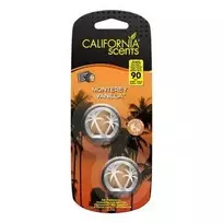 Drėkintuvas California Scents Mini Diffuser Monterey Vanilla vůně do auta, 2x3 ml