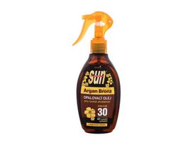 Vivaco Sun Argan Bronz Oil Tanning Oil SPF 30 įdegio aliejus, 200 ml