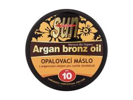 Vivaco SUN Argan Bronz Oil SPF 10 kūno sviestas su argano aliejumi deginimuisi, 200 ml