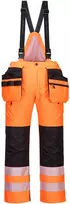 Gero matomumo žieminės PORTWEST PW351 kelnės, Dydis: 4XL, Pw spalvos: Oranžinis/Juodas