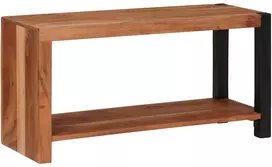 Knygų lentyna Ruda 80 x 30 x 40 cm Kietos akacijos mediena