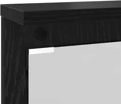 Prikabinamas paltas Sieninis juoda ąžuolo 84 x 10 x 80 cm