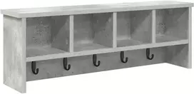 Prikabinamas paltas Sieninis Betono pilka 75 x 16 x 26 cm