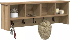 Prikabinamas paltas Sieninis Amatininkų ąžuolas 75 x 16 x 26 cm