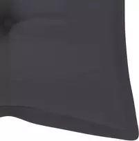 Sodo suoliukas su pagalvėle, 120cm, bambukas (41504+314944)