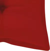 Sodo suoliukas su pagalvėle, 120cm, bambukas (41504+314950)