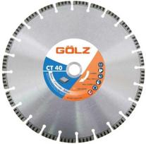 Deimantinis diskas betonui GOLZ CT40 Ø450x25,4