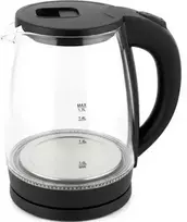 Maestro Virdulys, Elektrinis stiklinis virdulys su LED apšvietimu, 1,7 l, temperatūros reguliavimas, 2200 W - or1296