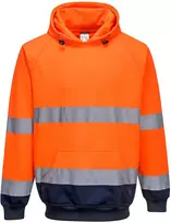 Dviejų spalvų bliuzonas su gobtuvu PORTWEST B316, Dydis: S, Pw spalvos: Geltona/Navy