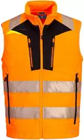 Gero matomumo PORTWEST DX479 Softshell liemenė, Dydis: M, Pw spalvos: Geltona/Juodas