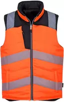 Gero matomumo dvipusė liemenė PORTWEST PW374, Dydis: XL, Pw spalvos: Oranžinis/Juodas