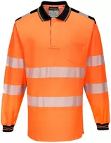 Gero matomumo Polo marškinėliai Portwest T184, Dydis: XS, Pw spalvos: Geltona/Navy