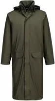 Ilgas PORTWEST S658 paltas nuo lietaus, Dydis: XL, Pw spalvos: Forest Nights