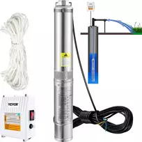 Panardinamas vandens siurblys 370 W, debitas 110 L/min, kėlimo aukštis 44 m