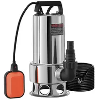Panardinamas drenažinis siurblys nešvariam vandeniui. 1300 W