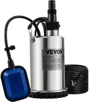 Panardinamas drenažinis siurblys nešvariam vandeniui. 550 W