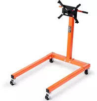 Variklio stovas dirbtuvėms. keliamoji galia 590 kg. ant ratukų su stabdžiais. 360° sukimasis