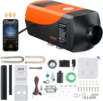 Dyzelinis oro šildytuvas automobiliui/kemperiui 12V 5-8kW. Bluetooth valdymas. 20-25m² patalpoms