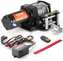 ATV/UTV elektrinė gervė 1814 kg, 12 V, IP55, belaidis ir laidinis pultas