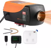 Dyzelinis oro šildytuvas 12-24V 5-8kW, nuotolinis valdymas, skaitmeninis ekranas, 10 l bakas