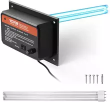 HVAC oro valymo sistema su UV-C lempa ortakiui, 36 W, su atsargine lempute