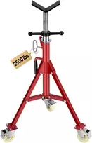 TV staliukas Vamzdžių atrama-trikojis. keliamoji galia 400 kg. aukštis 71-131 cm. V formos galvutė