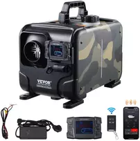 Dyzelinis oro šildytuvas 5-8kW 12V/24V su Bluetooth programėle. pulteliu ir CO signalizacija. transporto priemonėms. garažui