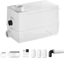 Pilkojo vandens siurblys 350 W, 120 L/min, vonios, kriauklės, virtuvės nuotekoms