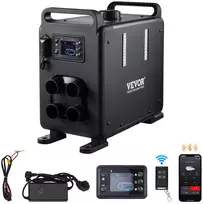 Dyzelinis oro šildytuvas 5-8kW 12V/24V su Bluetooth programėle. pulteliu ir CO signalizacija. transporto priemonėms