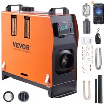 Universalus dyzelinis oro šildytuvas 12V 5-8kW. reguliuojama temperatūra 8-36°C. Bluetooth valdymas. kemperiams