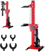 Hidraulinis amortizatoriaus spyruoklių suspaudimo rinkinys 320mm eiga, 4,5t cilindras su pedalu, automobiliui