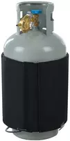 Propano baliono šildomasis apvalkalas 120 W, iki 18 kg balionams, vandeniui atsparus