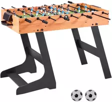 Sulankstomas stalo futbolo stalas, standartinis 1065 mm, su 2 kamuoliukais